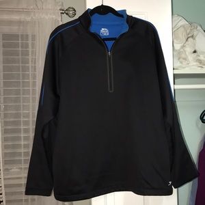 Black Slazenger Half Zip